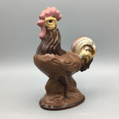 Schokoladenfigur Hahn