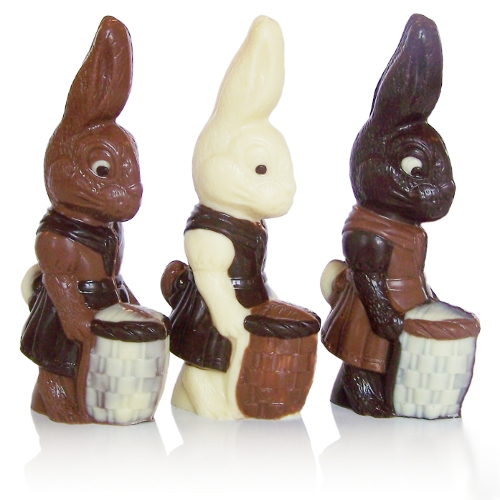 Schokoladenfigur Hasenmädchen