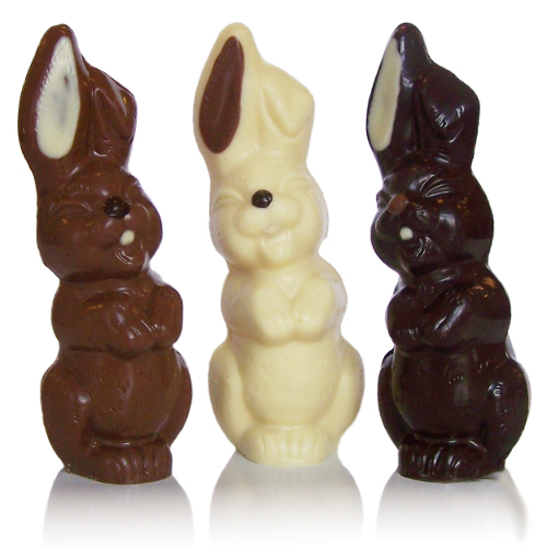 Schokoladenfigur Lachhase