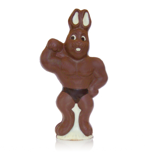 Schokoladenfigur Sexy Hasenmann